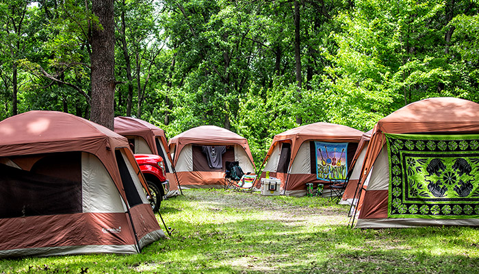 Blue Ox Music Festival - Basecamp Camping