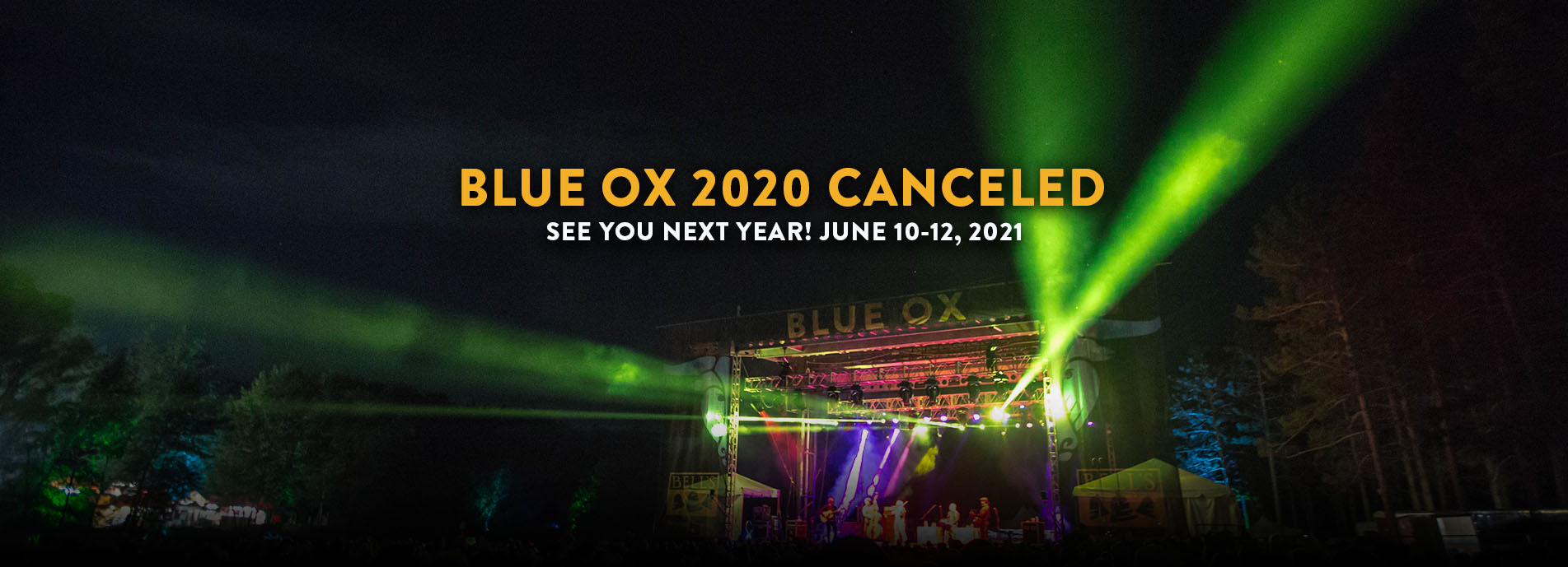 Blue Ox Music Festival Eau Claire, WI • August 2729, 2020