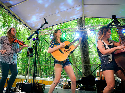 Mama Said String Band is coming to the 2023 Blue Ox Music Festival in Eau Claire, Wisconsin