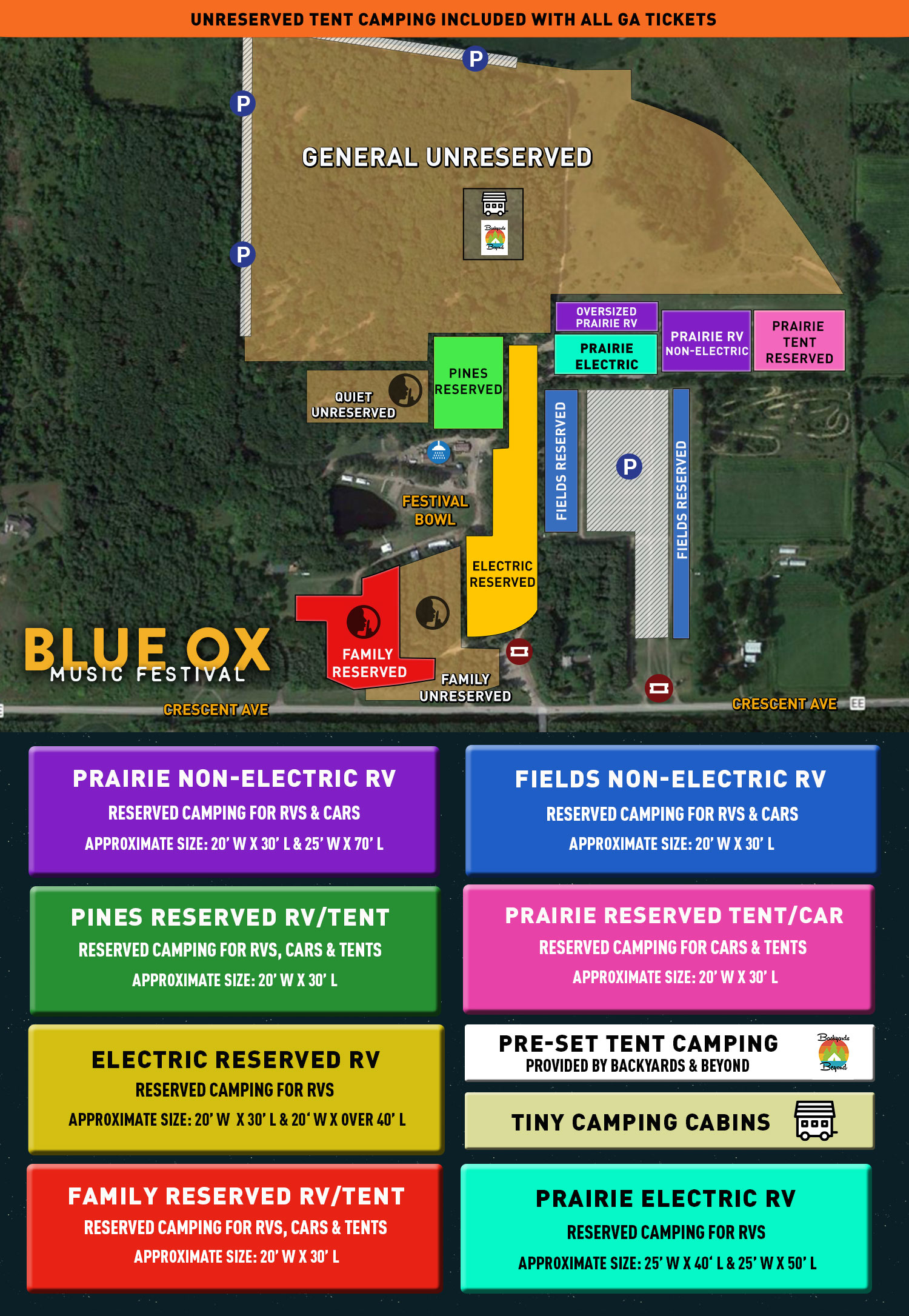 blue ox 2024 camping map