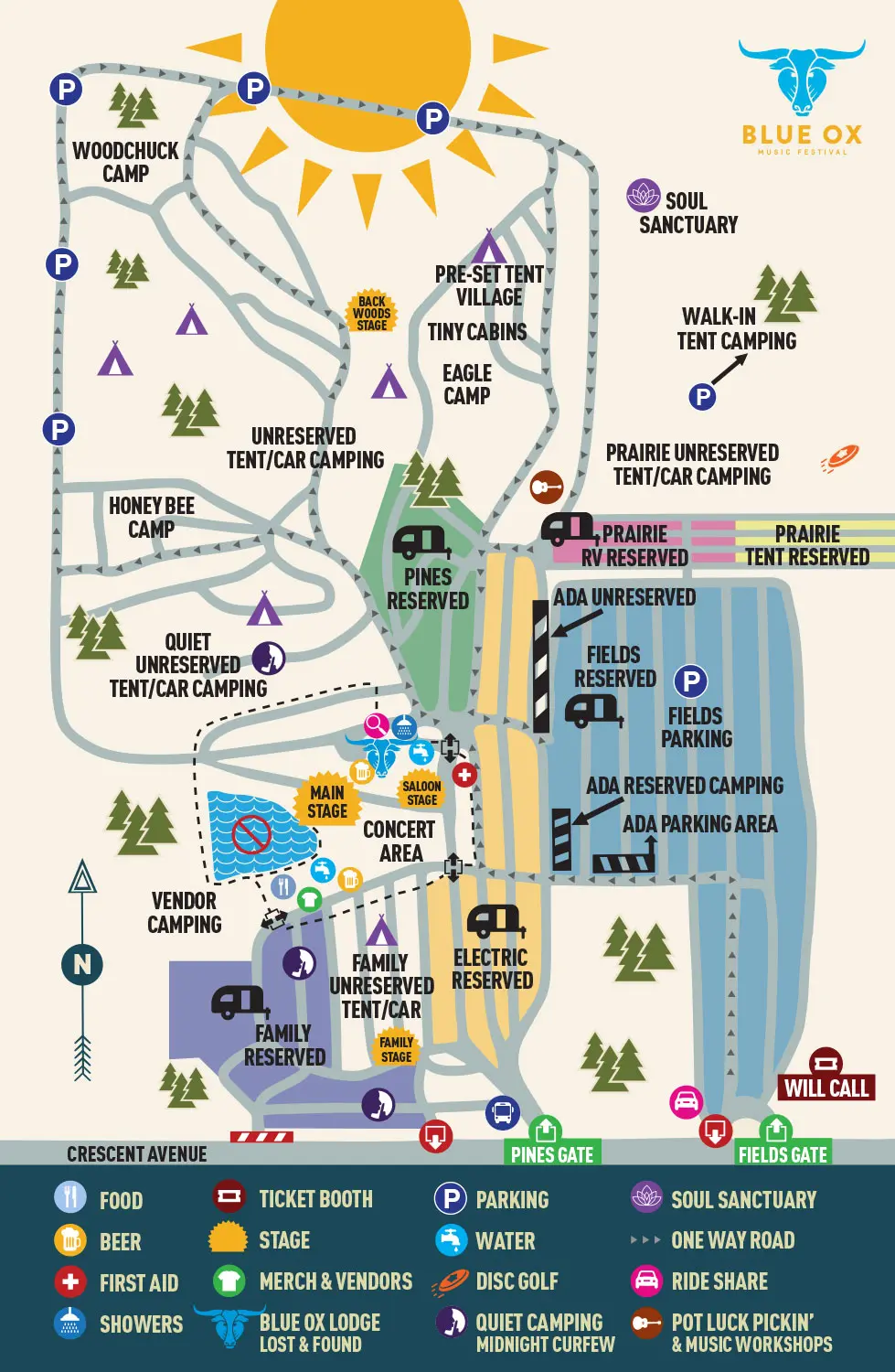 campgrounds map