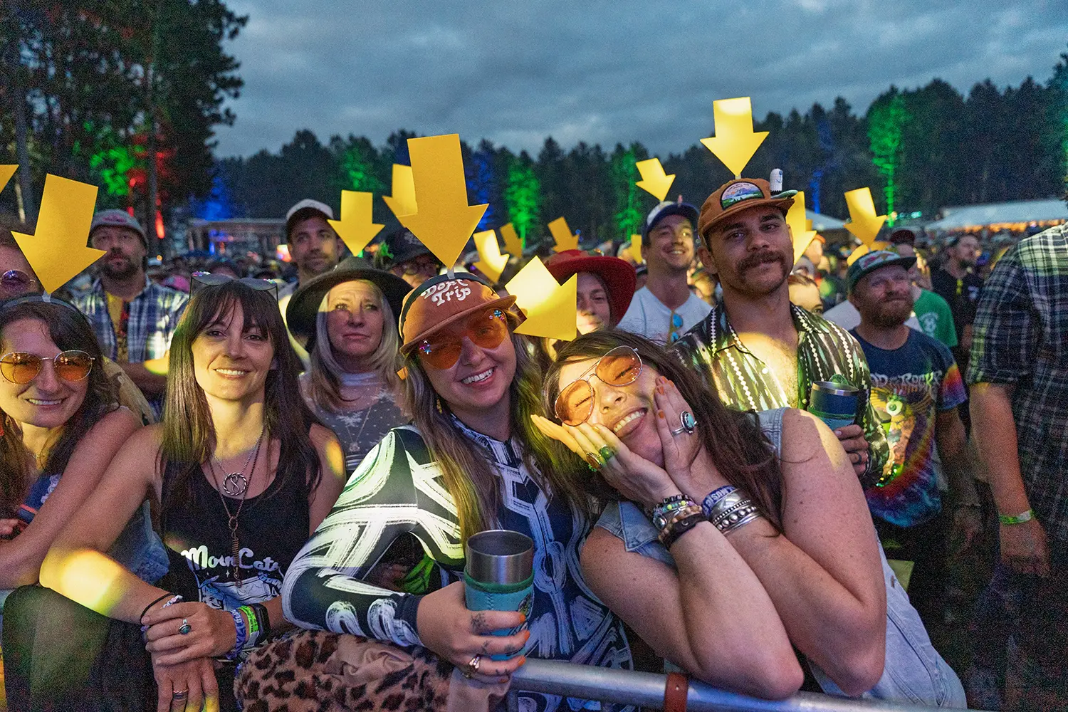 Blue Ox Music Festival attendees